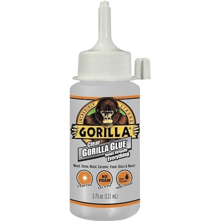 Gorilla Glue GLUE, CLEAR GORILLA 3.75 OZ GOR4537502
